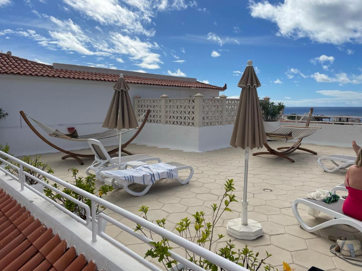 Апартаменти Luxury Diamond - Ocean View, Big Terraces, Air Con, Wifi Лос-Крістіанос Екстер'єр фото